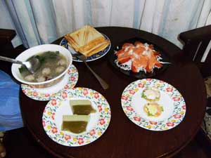 Abendessen f�r den kleinen Hunger