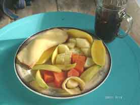 Breakfast with Fruits